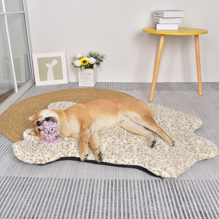 TOP-19022 Cama ortopédica para perros con espuma viscoelástica y estampado personalizado